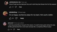 Fans had different reactions to the trailer